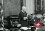 Standbild Präsident Dwight D Eisenhower Washington DC USA, 1953, aus Sekunde 26 historischem Filmmaterial Videoclip 65675022160