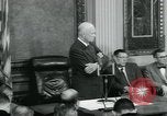 Standbild Präsident Dwight D Eisenhower Washington DC USA, 1953, aus Sekunde 28 historischem Filmmaterial Videoclip 65675022160