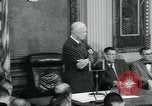 Standbild Präsident Dwight D Eisenhower Washington DC USA, 1953, aus Sekunde 35 historischem Filmmaterial Videoclip 65675022160