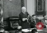Standbild Präsident Dwight D Eisenhower Washington DC USA, 1953, aus Sekunde 36 historischem Filmmaterial Videoclip 65675022160