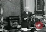 Standbild Präsident Dwight D Eisenhower Washington DC USA, 1953, aus Sekunde 37 historischem Filmmaterial Videoclip 65675022160