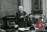 Standbild Präsident Dwight D Eisenhower Washington DC USA, 1953, aus Sekunde 40 historischem Filmmaterial Videoclip 65675022160