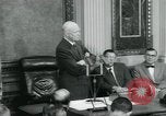 Standbild Präsident Dwight D Eisenhower Washington DC USA, 1953, aus Sekunde 46 historischem Filmmaterial Videoclip 65675022160