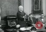 Standbild Präsident Dwight D Eisenhower Washington DC USA, 1953, aus Sekunde 47 historischem Filmmaterial Videoclip 65675022160