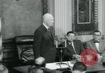 Standbild Präsident Dwight D Eisenhower Washington DC USA, 1953, aus Sekunde 54 historischem Filmmaterial Videoclip 65675022160