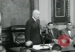 Standbild Präsident Dwight D Eisenhower Washington DC USA, 1953, aus Sekunde 55 historischem Filmmaterial Videoclip 65675022160