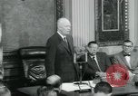 Standbild Präsident Dwight D Eisenhower Washington DC USA, 1953, aus Sekunde 56 historischem Filmmaterial Videoclip 65675022160