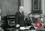Standbild Präsident Dwight D Eisenhower Washington DC USA, 1953, aus Sekunde 57 historischem Filmmaterial Videoclip 65675022160
