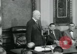 Standbild Präsident Dwight D Eisenhower Washington DC USA, 1953, aus Sekunde 60 historischem Filmmaterial Videoclip 65675022160