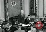Standbild Präsident Dwight D Eisenhower Washington DC USA, 1953, aus Sekunde 6 historischem Filmmaterial Videoclip 65675022161
