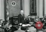 Standbild Präsident Dwight D Eisenhower Washington DC USA, 1953, aus Sekunde 8 historischem Filmmaterial Videoclip 65675022161
