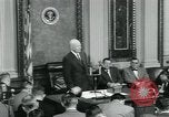 Standbild Präsident Dwight D Eisenhower Washington DC USA, 1953, aus Sekunde 16 historischem Filmmaterial Videoclip 65675022161