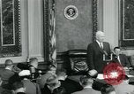 Standbild Präsident Dwight D Eisenhower Washington DC USA, 1953, aus Sekunde 25 historischem Filmmaterial Videoclip 65675022161