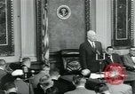 Standbild Präsident Dwight D Eisenhower Washington DC USA, 1953, aus Sekunde 27 historischem Filmmaterial Videoclip 65675022161