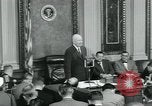 Standbild Präsident Dwight D Eisenhower Washington DC USA, 1953, aus Sekunde 31 historischem Filmmaterial Videoclip 65675022161