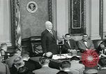 Standbild Präsident Dwight D Eisenhower Washington DC USA, 1953, aus Sekunde 37 historischem Filmmaterial Videoclip 65675022161