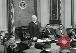Standbild Präsident Dwight D Eisenhower Washington DC USA, 1953, aus Sekunde 38 historischem Filmmaterial Videoclip 65675022161