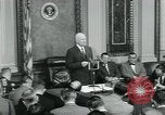 Standbild Präsident Dwight D Eisenhower Washington DC USA, 1953, aus Sekunde 42 historischem Filmmaterial Videoclip 65675022161