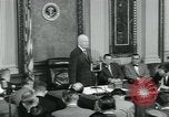 Standbild Präsident Dwight D Eisenhower Washington DC USA, 1953, aus Sekunde 51 historischem Filmmaterial Videoclip 65675022161