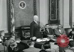Standbild Präsident Dwight D Eisenhower Washington DC USA, 1953, aus Sekunde 52 historischem Filmmaterial Videoclip 65675022161