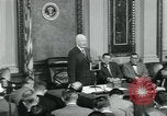 Standbild Präsident Dwight D Eisenhower Washington DC USA, 1953, aus Sekunde 53 historischem Filmmaterial Videoclip 65675022161