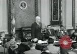 Standbild Präsident Dwight D Eisenhower Washington DC USA, 1953, aus Sekunde 55 historischem Filmmaterial Videoclip 65675022161