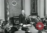 Standbild Präsident Dwight D Eisenhower Washington DC USA, 1953, aus Sekunde 56 historischem Filmmaterial Videoclip 65675022161
