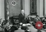 Standbild Präsident Dwight D Eisenhower Washington DC USA, 1953, aus Sekunde 58 historischem Filmmaterial Videoclip 65675022161