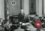 Standbild Präsident Dwight D Eisenhower Washington DC USA, 1953, aus Sekunde 59 historischem Filmmaterial Videoclip 65675022161