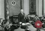 Standbild Präsident Dwight D Eisenhower Washington DC USA, 1953, aus Sekunde 60 historischem Filmmaterial Videoclip 65675022161