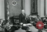 Standbild Präsident Dwight D Eisenhower Washington DC USA, 1953, aus Sekunde 61 historischem Filmmaterial Videoclip 65675022161