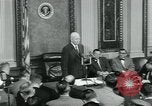 Standbild Präsident Dwight D Eisenhower Washington DC USA, 1953, aus Sekunde 62 historischem Filmmaterial Videoclip 65675022161