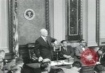 Standbild Präsident Dwight D Eisenhower Washington DC USA, 1953, aus Sekunde 3 historischem Filmmaterial Videoclip 65675022162