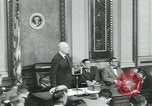 Standbild Präsident Dwight D Eisenhower Washington DC USA, 1953, aus Sekunde 4 historischem Filmmaterial Videoclip 65675022162
