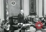 Standbild Präsident Dwight D Eisenhower Washington DC USA, 1953, aus Sekunde 32 historischem Filmmaterial Videoclip 65675022162