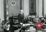 Standbild Präsident Dwight D Eisenhower Washington DC USA, 1953, aus Sekunde 36 historischem Filmmaterial Videoclip 65675022162