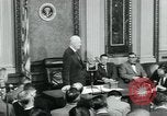 Standbild Präsident Dwight D Eisenhower Washington DC USA, 1953, aus Sekunde 46 historischem Filmmaterial Videoclip 65675022162