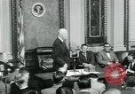 Standbild Präsident Dwight D Eisenhower Washington DC USA, 1953, aus Sekunde 48 historischem Filmmaterial Videoclip 65675022162
