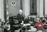 Standbild Präsident Dwight D Eisenhower Washington DC USA, 1953, aus Sekunde 49 historischem Filmmaterial Videoclip 65675022162