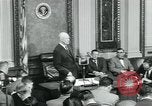 Standbild Präsident Dwight D Eisenhower Washington DC USA, 1953, aus Sekunde 50 historischem Filmmaterial Videoclip 65675022162