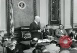 Standbild Präsident Dwight D Eisenhower Washington DC USA, 1953, aus Sekunde 53 historischem Filmmaterial Videoclip 65675022162