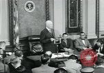 Standbild Präsident Dwight D Eisenhower Washington DC USA, 1953, aus Sekunde 60 historischem Filmmaterial Videoclip 65675022162