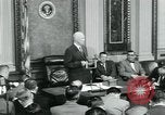 Standbild Präsident Dwight D Eisenhower Washington DC USA, 1953, aus Sekunde 62 historischem Filmmaterial Videoclip 65675022162