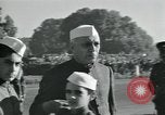 Image of Jawaharlal Nehru at Republic Day parade New Delhi India, 1950, second 8 stock footage video 65675022163