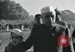 Image of Jawaharlal Nehru at Republic Day parade New Delhi India, 1950, second 9 stock footage video 65675022163