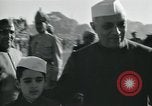 Image of Jawaharlal Nehru at Republic Day parade New Delhi India, 1950, second 10 stock footage video 65675022163