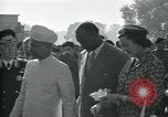 Image of Jawaharlal Nehru at Republic Day parade New Delhi India, 1950, second 28 stock footage video 65675022163