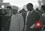 Image of Jawaharlal Nehru at Republic Day parade New Delhi India, 1950, second 31 stock footage video 65675022163