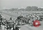 Image of Jawaharlal Nehru at Republic Day parade New Delhi India, 1950, second 40 stock footage video 65675022163