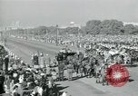 Image of Jawaharlal Nehru at Republic Day parade New Delhi India, 1950, second 43 stock footage video 65675022163
